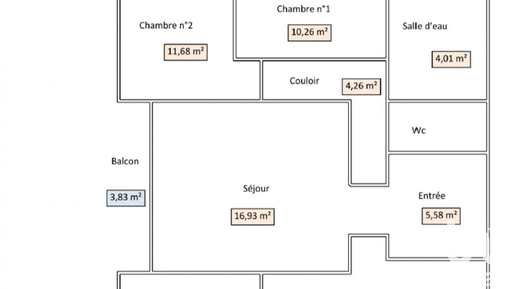 Achat appartement à vendre 4 pièces 77 m² - Gradignan