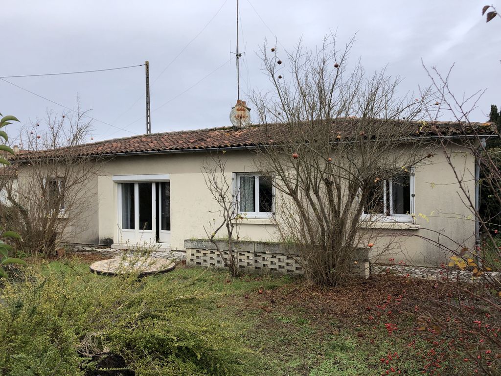 Achat maison à vendre 3 chambres 80 m² - Barbezieux-Saint-Hilaire