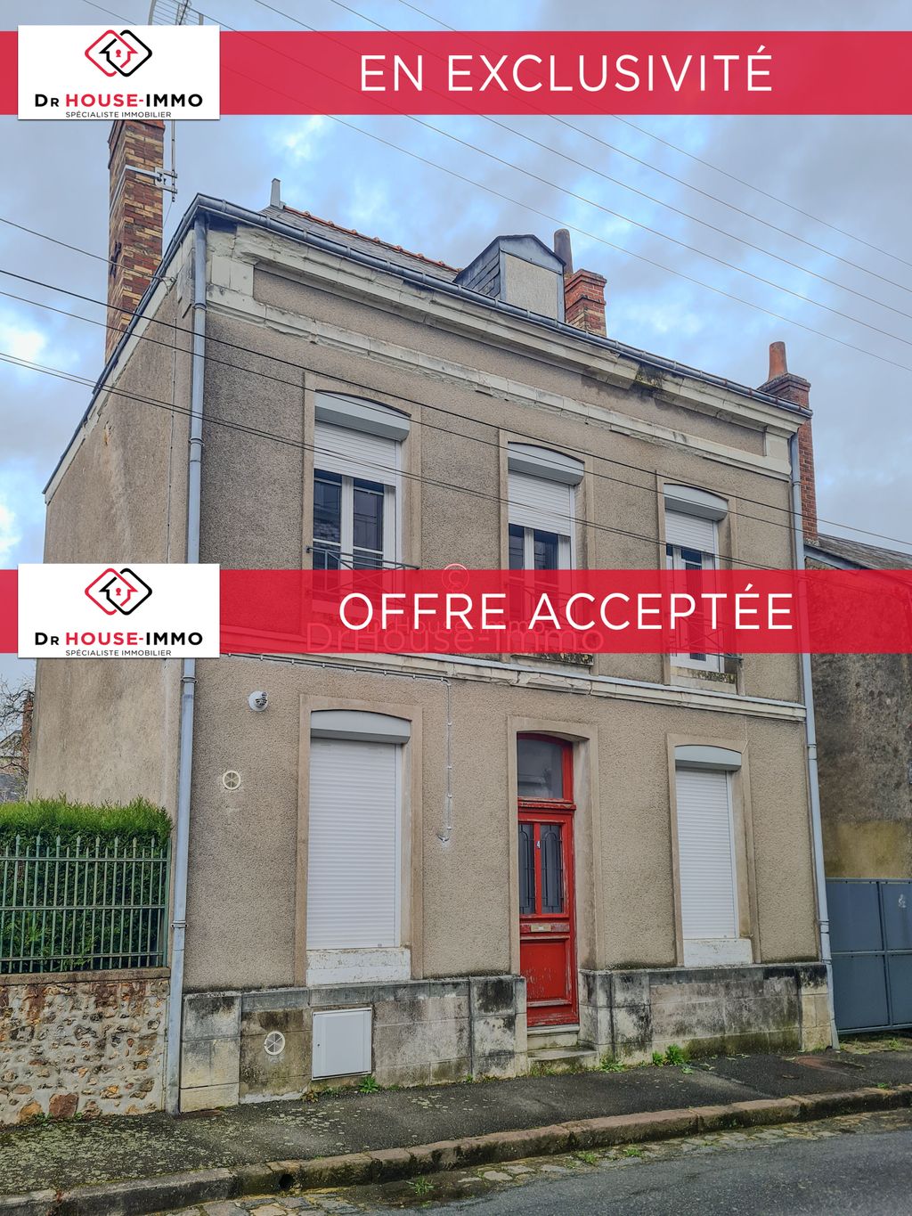 Achat maison à vendre 2 chambres 73 m² - Château-Renault