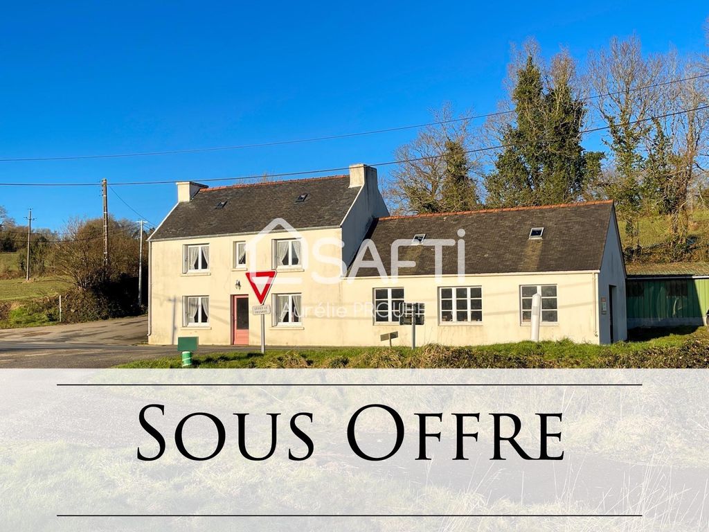 Achat maison à vendre 2 chambres 78 m² - Le Cloître-Saint-Thégonnec