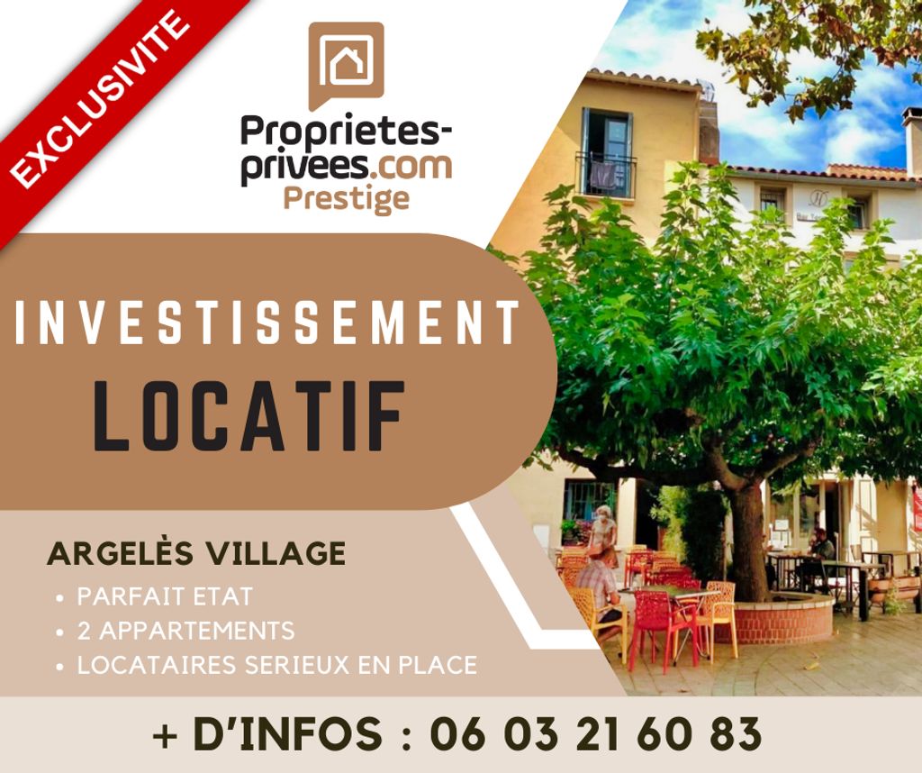 Achat appartement à vendre 4 pièces 103 m² - Argelès-sur-Mer