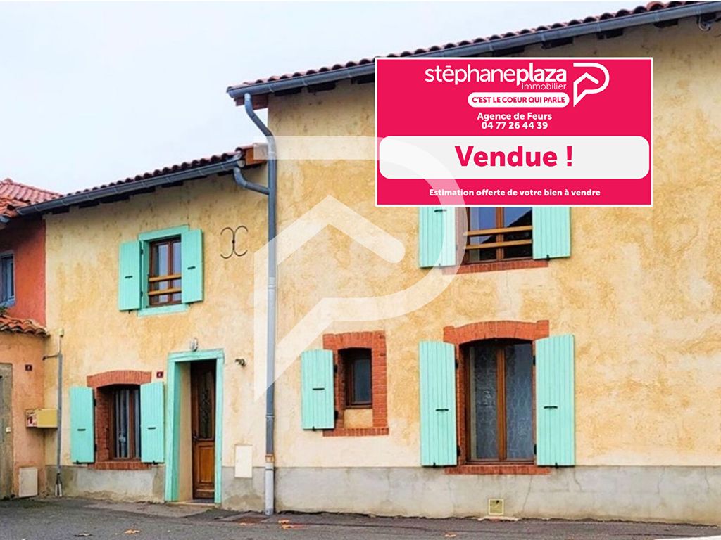 Achat maison à vendre 3 chambres 92 m² - Pouilly-lès-Feurs