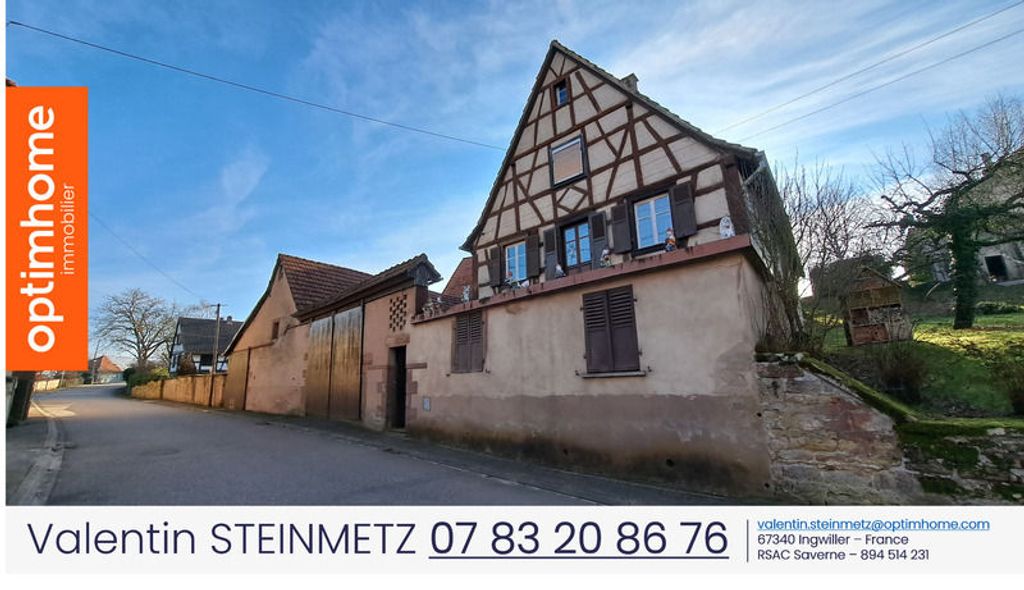 Achat maison à vendre 3 chambres 105 m² - Weinbourg