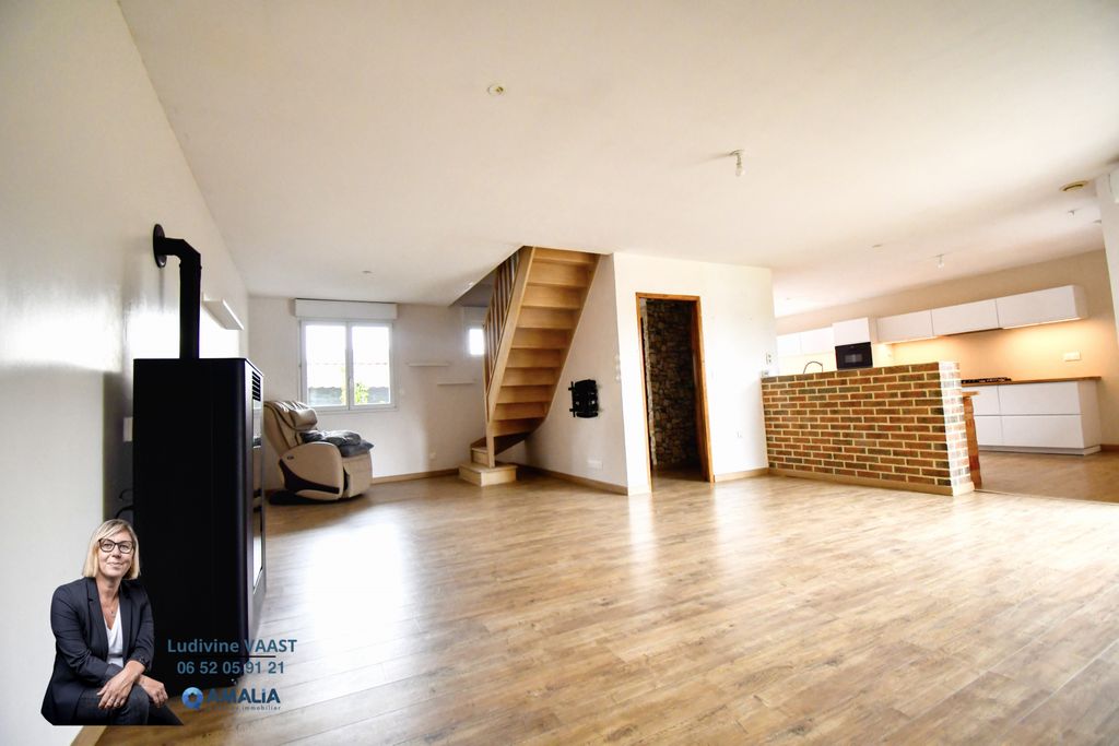 Achat maison à vendre 3 chambres 115 m² - Neuville-sur-Escaut
