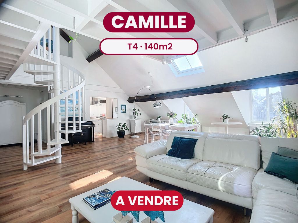 Achat duplex à vendre 4 pièces 140 m² - Lille