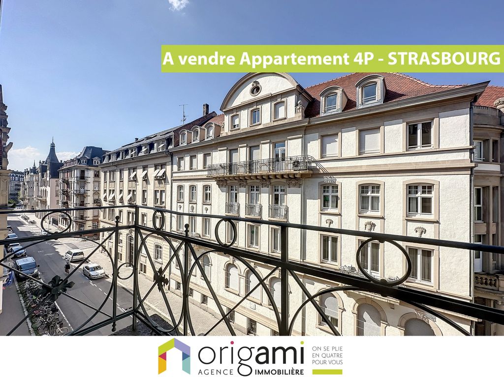Achat appartement à vendre 4 pièces 105 m² - Strasbourg