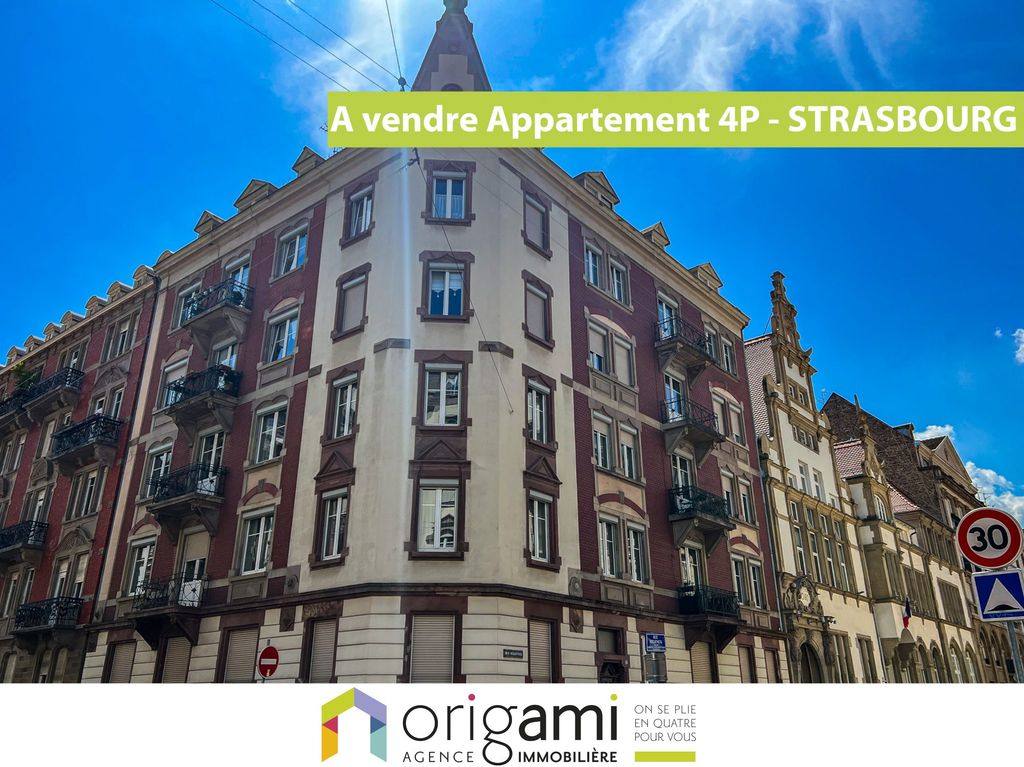 Achat appartement à vendre 4 pièces 99 m² - Strasbourg