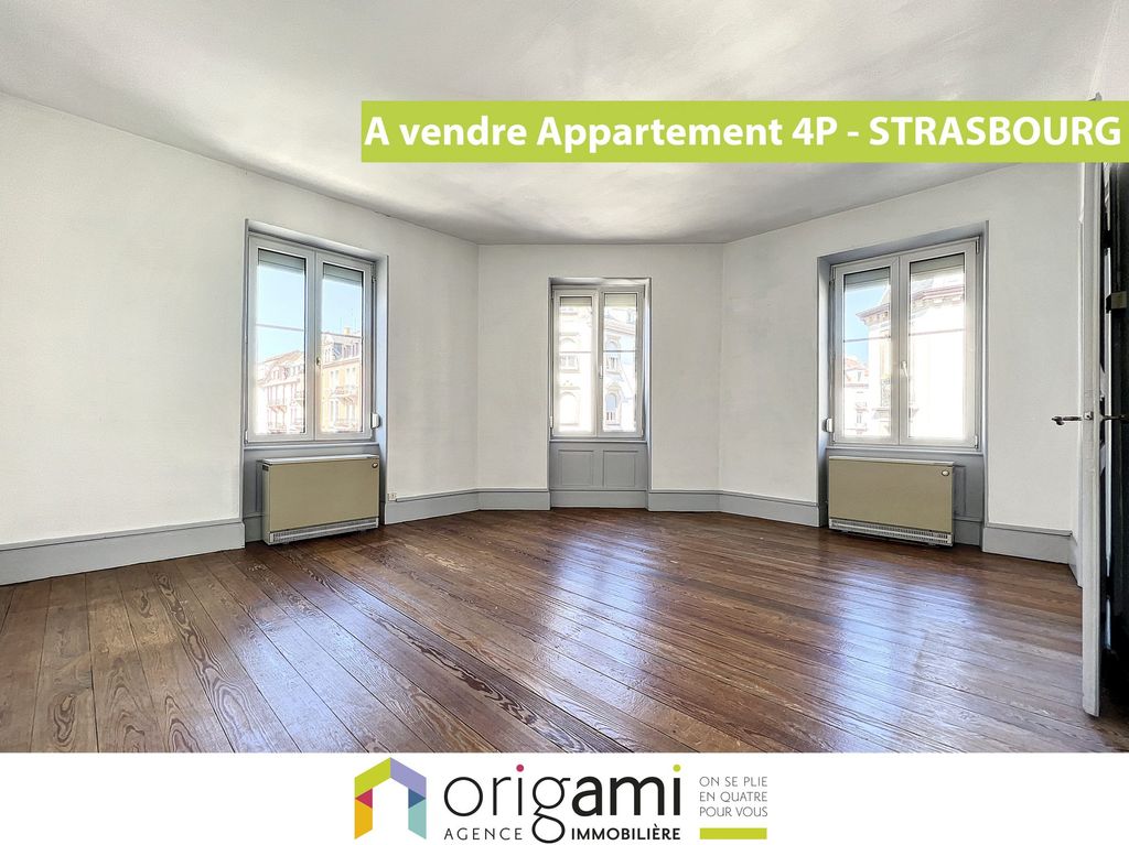 Achat appartement à vendre 4 pièces 103 m² - Strasbourg