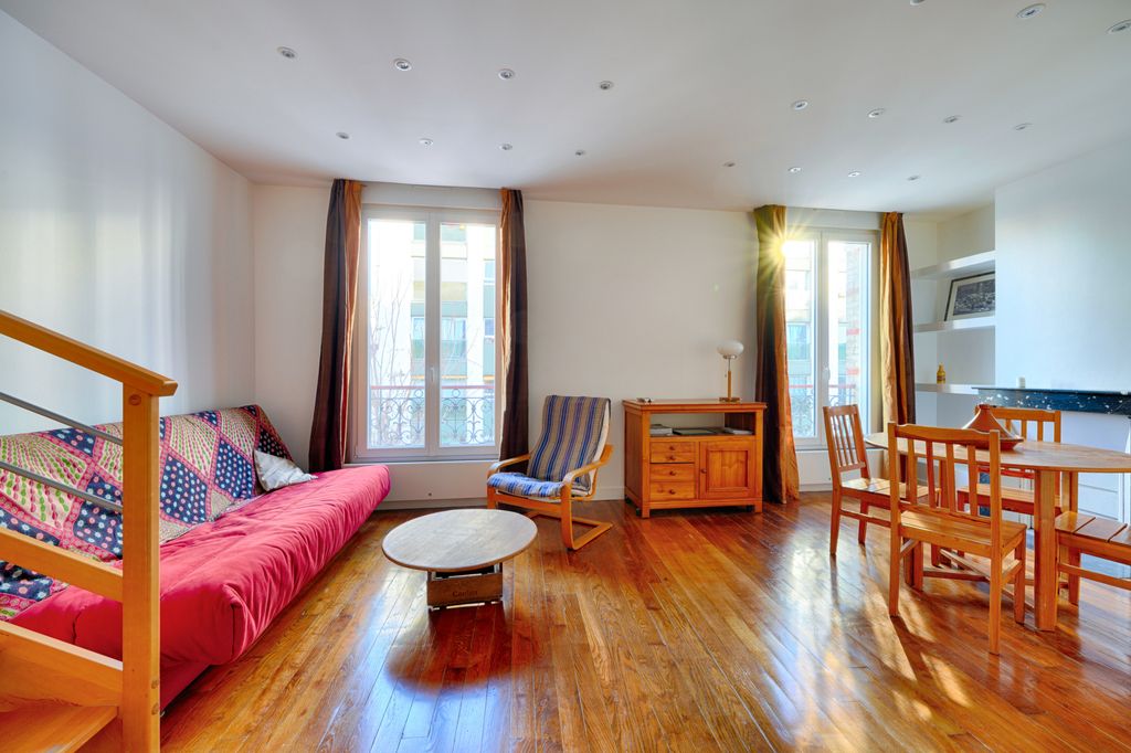Achat duplex à vendre 3 pièces 78 m² - Paris 20ème arrondissement