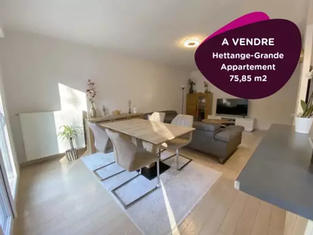 Achat appartement à vendre 3 pièces 76 m² - Hettange-Grande
