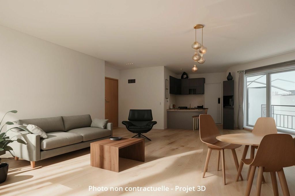 Achat appartement à vendre 4 pièces 77 m² - Villeurbanne