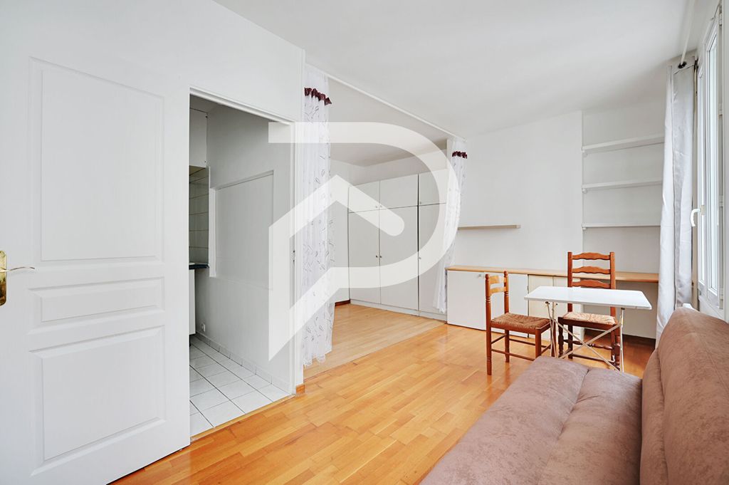 Achat studio à vendre 25 m² - Paris 19ème arrondissement