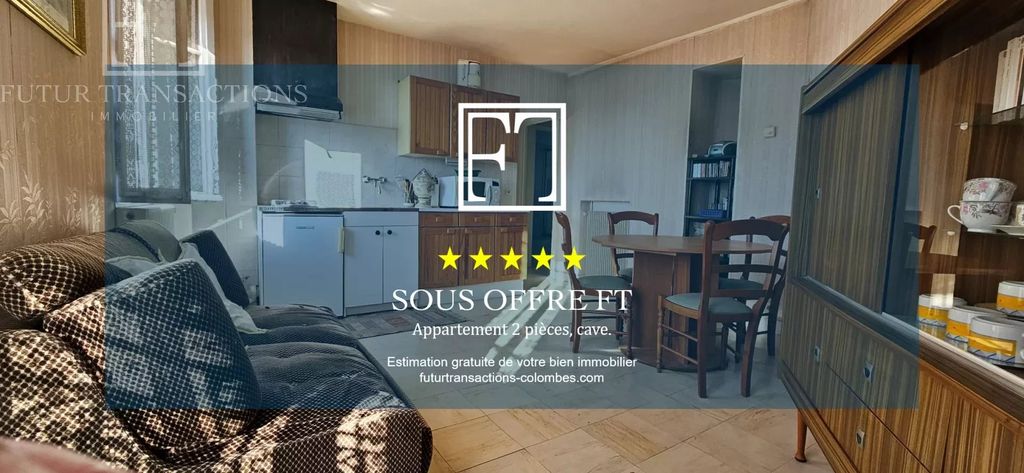 Achat appartement à vendre 2 pièces 33 m² - Colombes