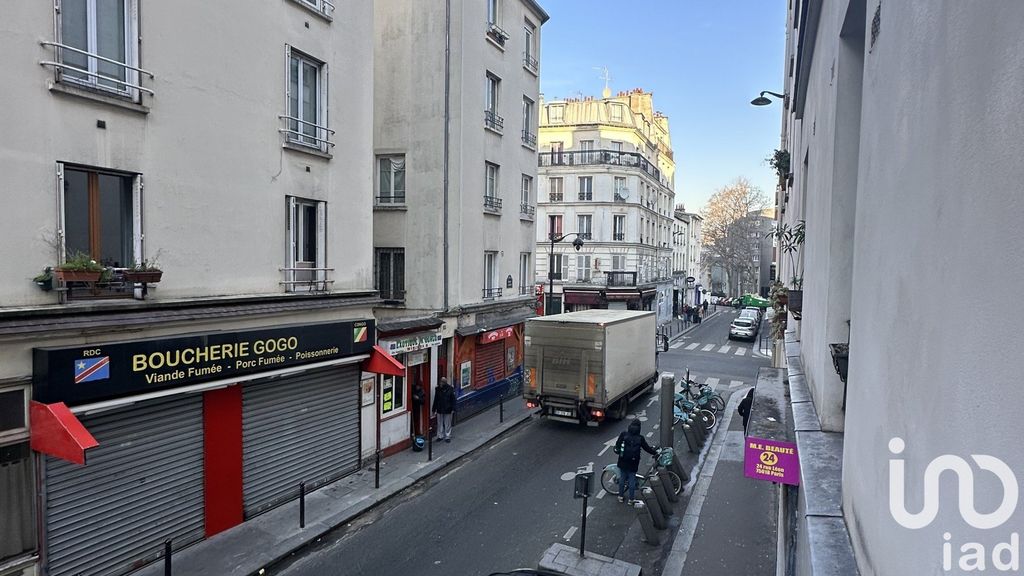 Achat studio à vendre 10 m² - Paris 18ème arrondissement