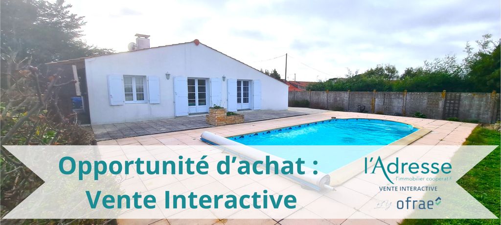 Achat maison à vendre 3 chambres 123 m² - Bretignolles-sur-Mer