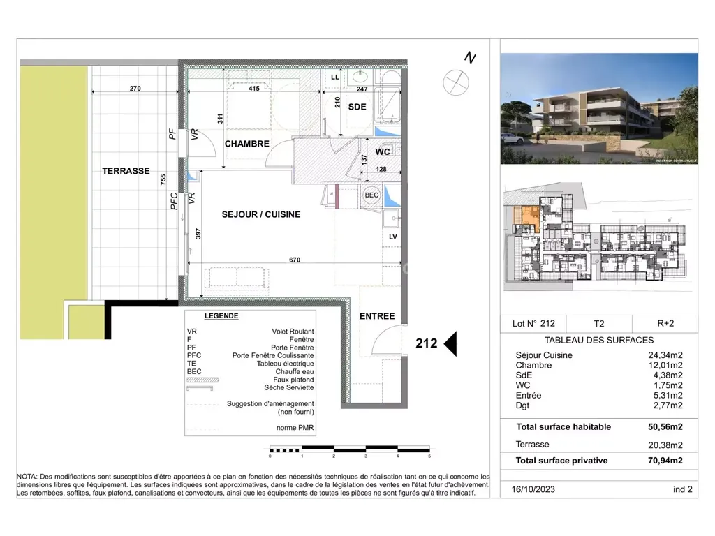 Achat appartement à vendre 2 pièces 50 m² - Calvi