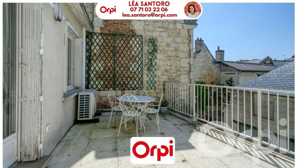 Achat duplex à vendre 3 pièces 83 m² - Chinon