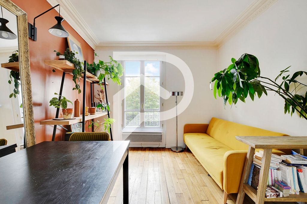 Achat appartement à vendre 3 pièces 44 m² - Paris 19ème arrondissement