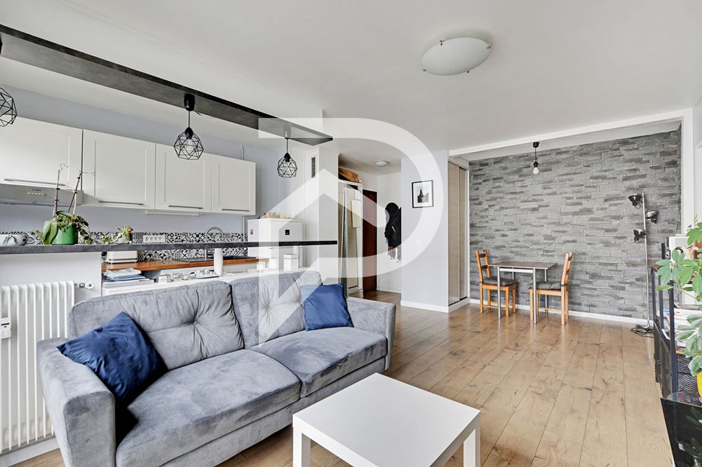 Achat appartement à vendre 3 pièces 57 m² - Paris 19ème arrondissement