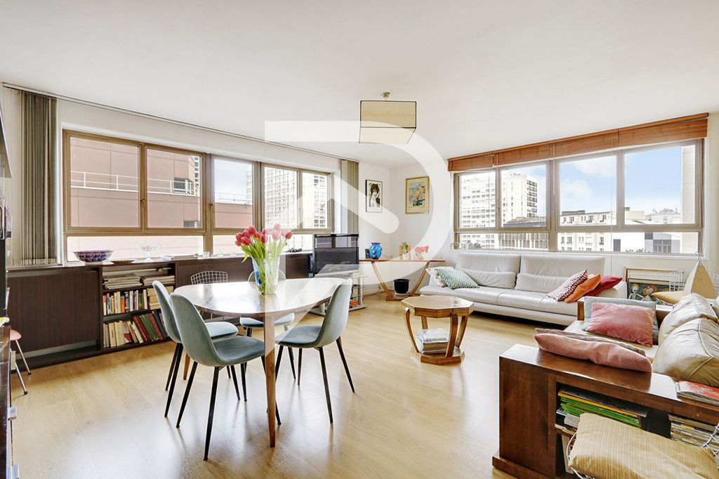 Achat appartement à vendre 4 pièces 91 m² - Paris 19ème arrondissement