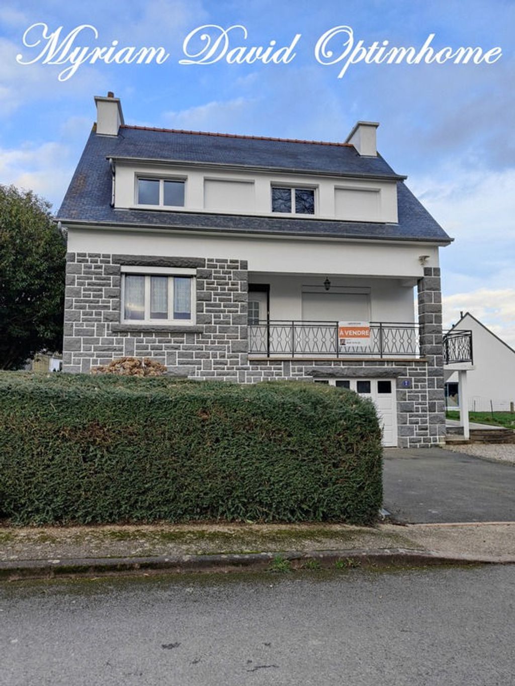 Achat maison à vendre 3 chambres 128 m² - Plouguernével