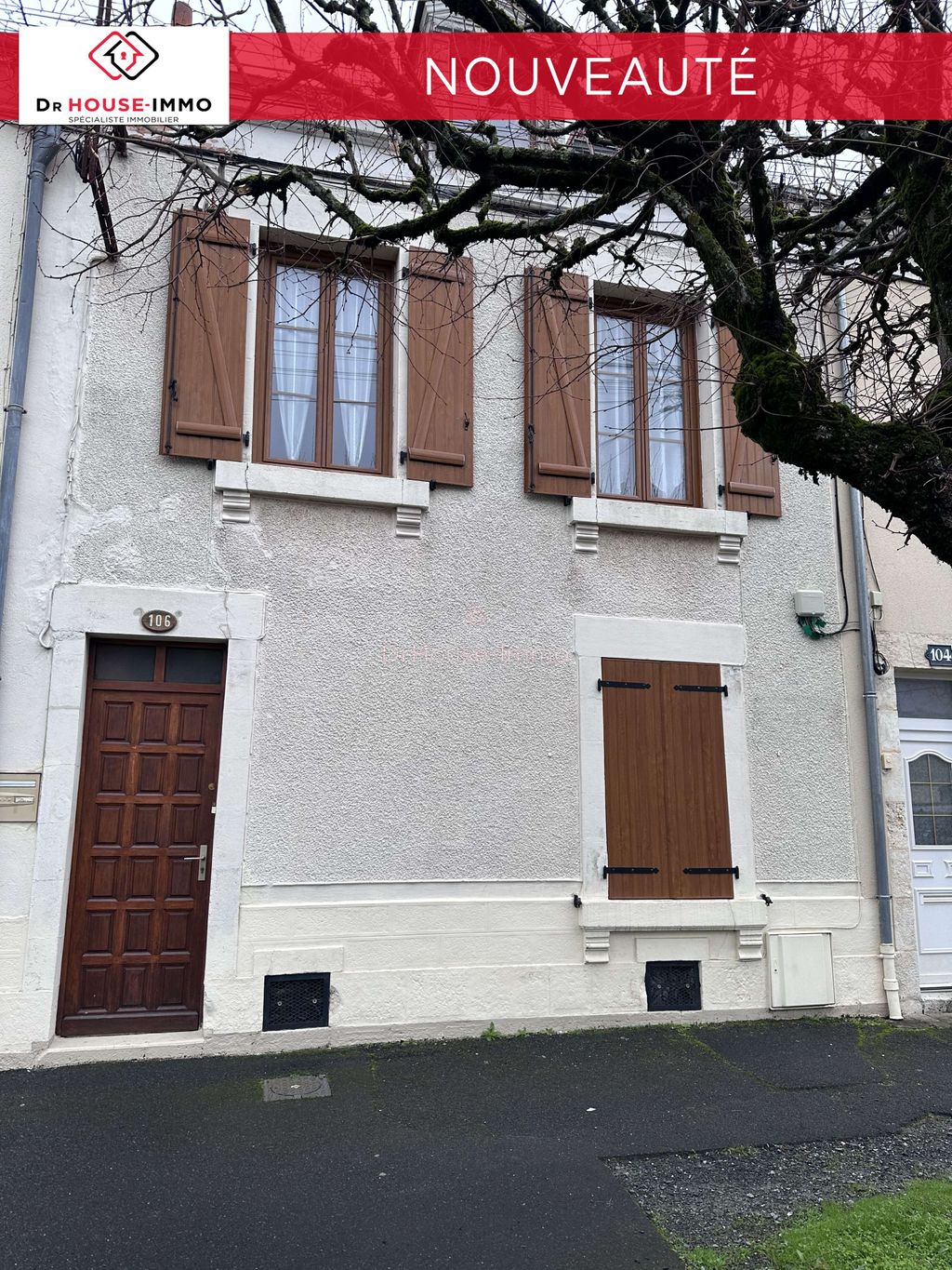 Achat maison à vendre 4 chambres 127 m² - Châteauroux