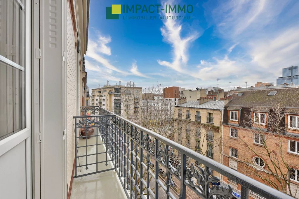 Achat duplex à vendre 5 pièces 90 m² - Paris 17ème arrondissement