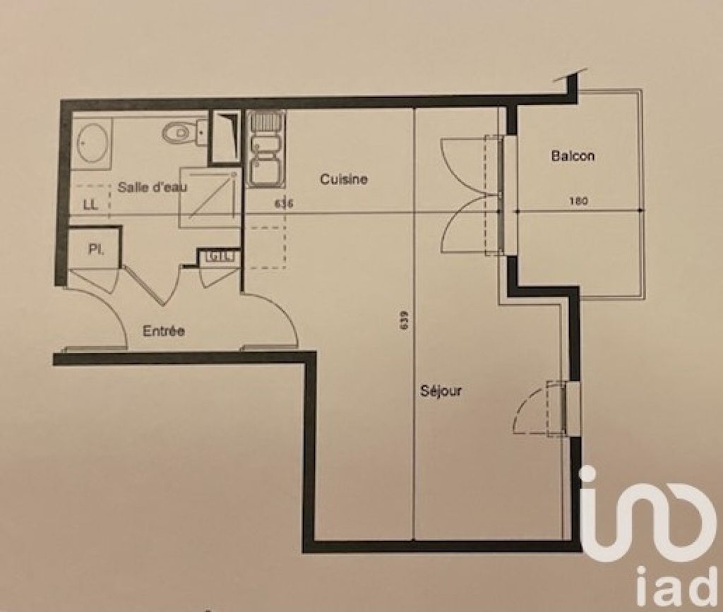 Achat appartement à vendre 2 pièces 33 m² - Toulon
