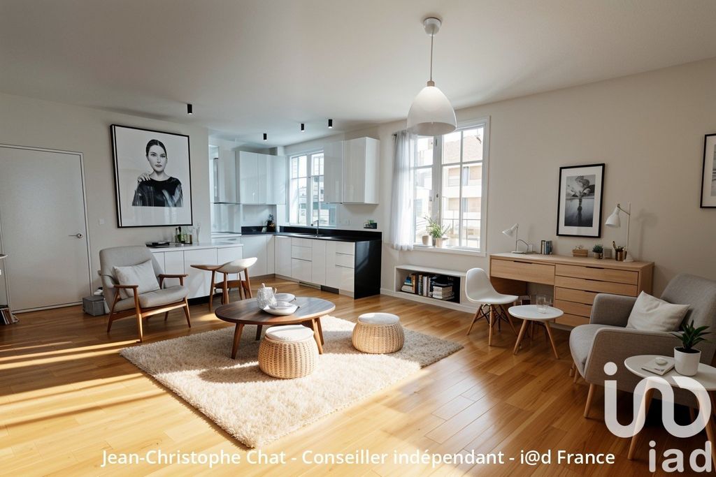 Achat appartement à vendre 3 pièces 63 m² - Montrouge