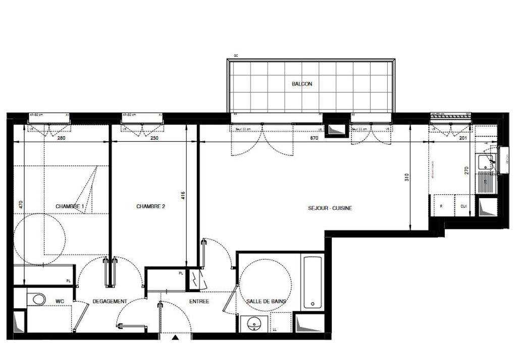 Achat appartement 3 pièce(s) Châtenay-Malabry