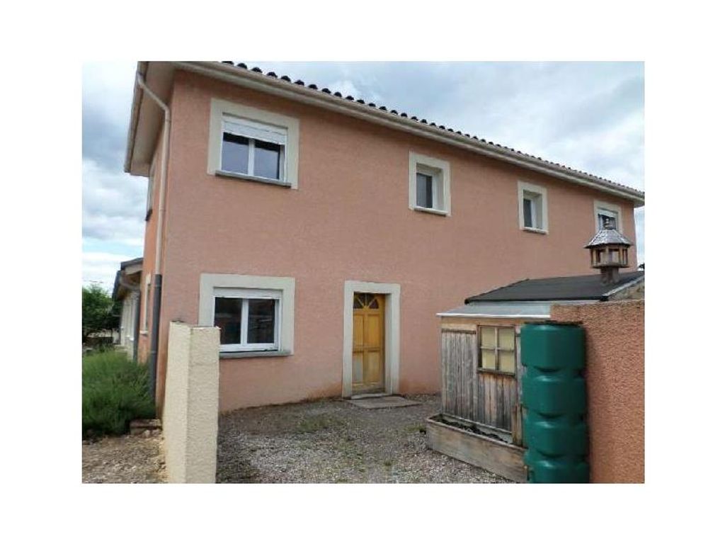 Achat maison à vendre 1 chambre 52 m² - Salaise-sur-Sanne