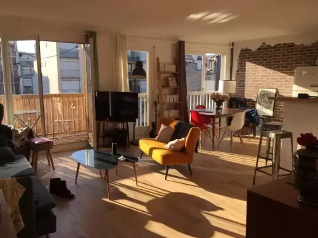 Achat appartement à vendre 4 pièces 82 m² - Paris 18ème arrondissement