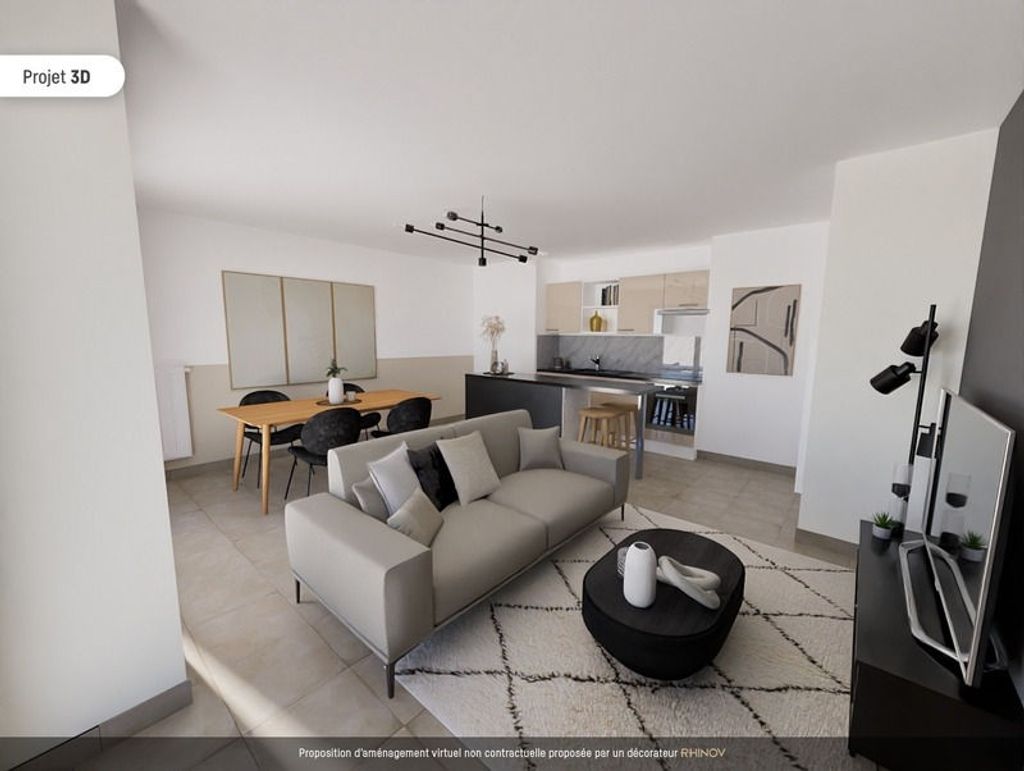 Achat appartement à vendre 3 pièces 64 m² - Montagny-les-Lanches