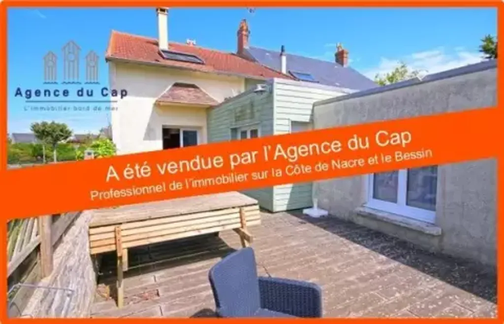 Achat maison à vendre 4 chambres 108 m² - Saint-Aubin-sur-Mer