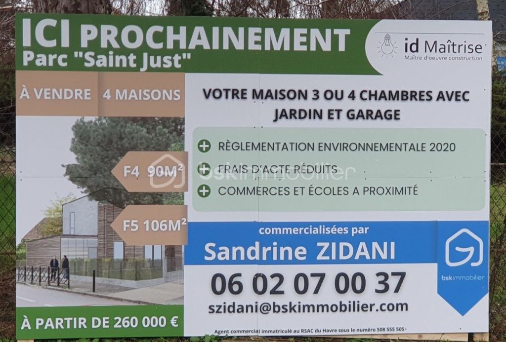 Achat maison à vendre 3 chambres 90 m² - Le Havre