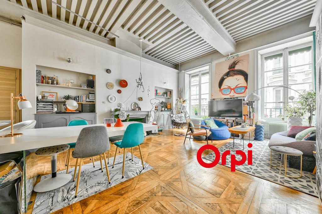 Achat appartement à vendre 3 pièces 90 m² - Lyon 2ème arrondissement