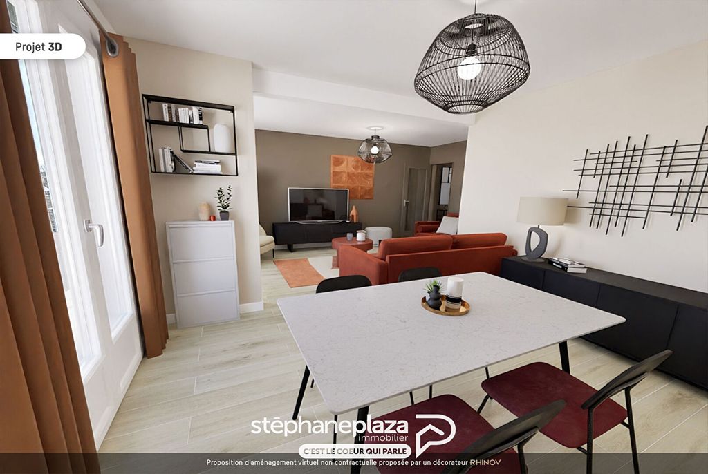 Achat appartement à vendre 4 pièces 87 m² - Petit-Couronne