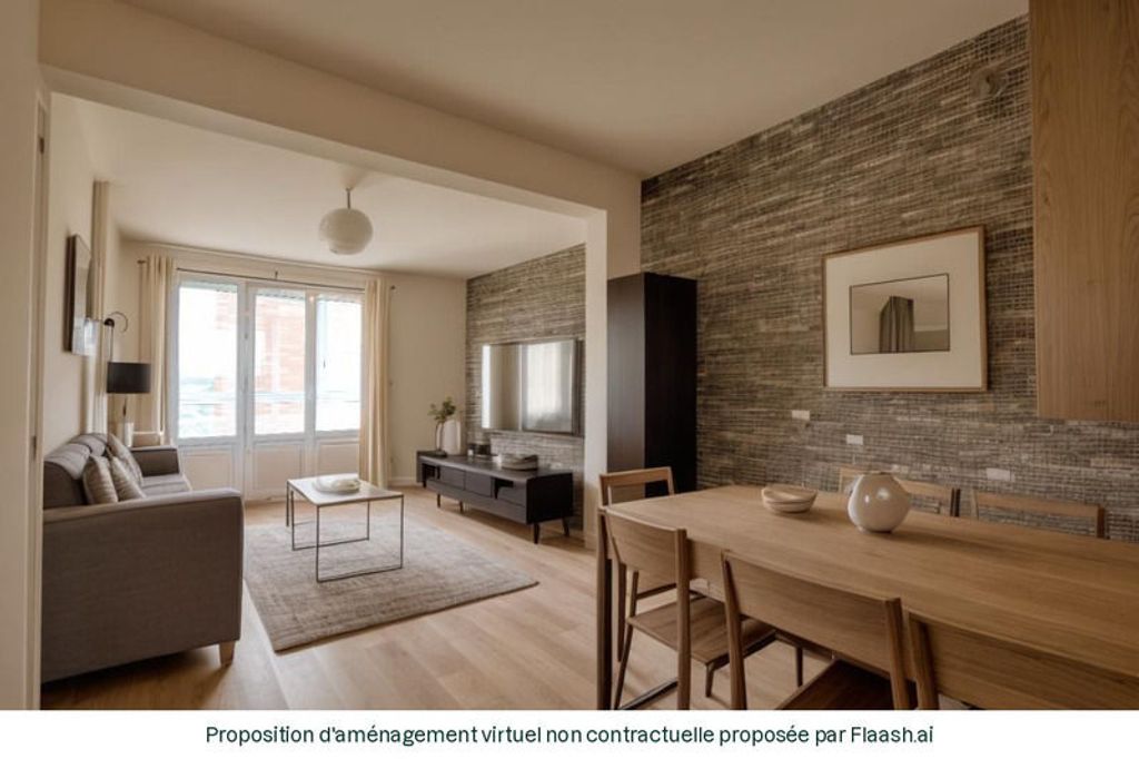 Achat appartement à vendre 4 pièces 69 m² - Rennes