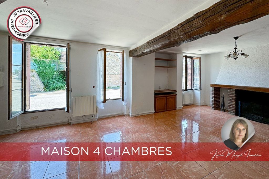 Achat maison à vendre 4 chambres 135 m² - Villiers-Saint-Georges