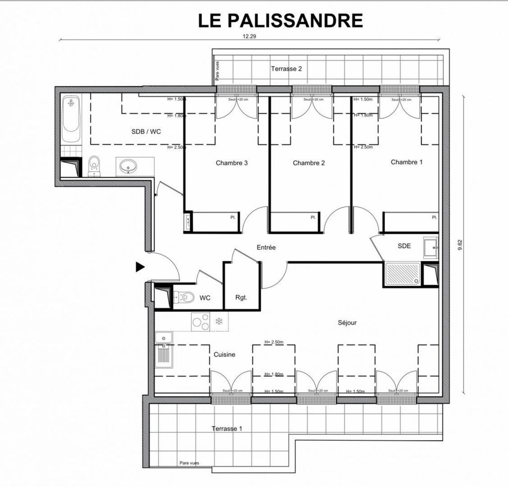 Achat duplex à vendre 4 pièces 87 m² - Voisenon