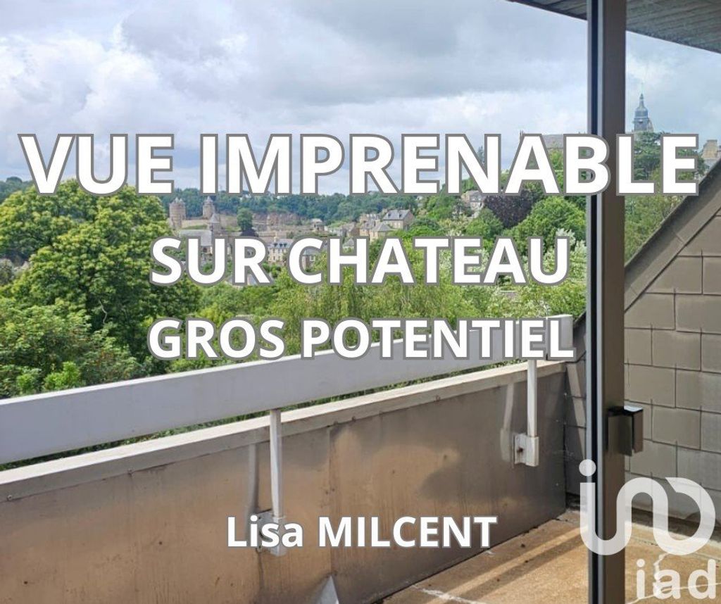 Achat appartement à vendre 5 pièces 103 m² - Fougères