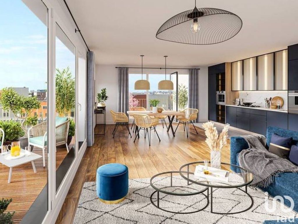 Achat appartement à vendre 2 pièces 53 m² - Paris 13ème arrondissement
