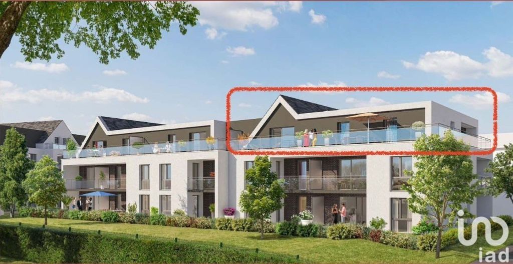 Achat appartement à vendre 4 pièces 88 m² - Reims