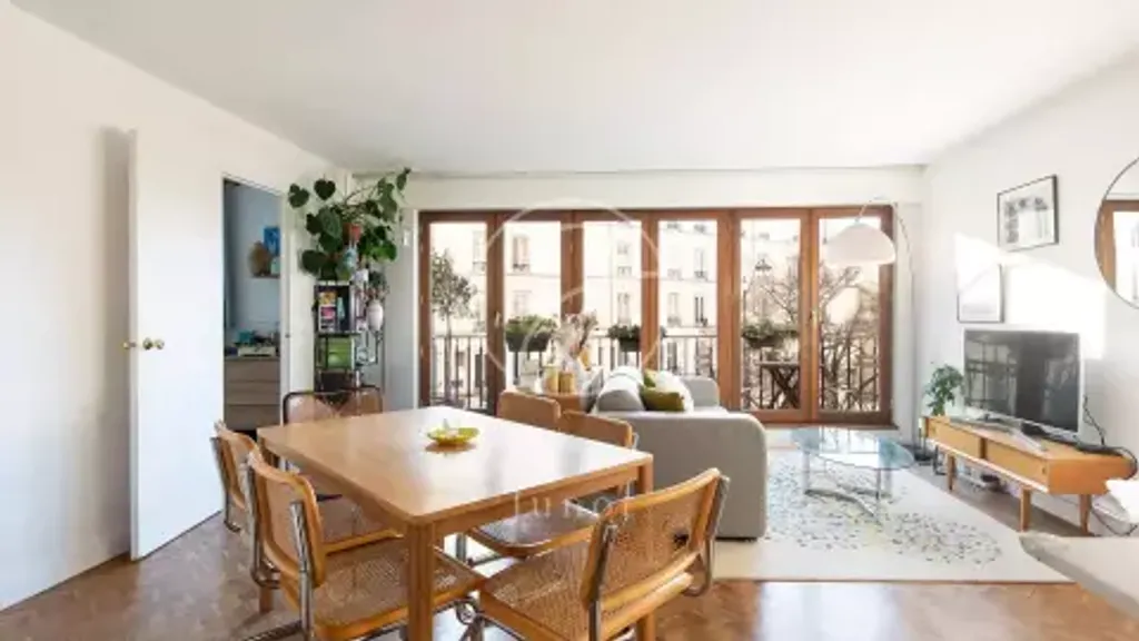 Achat appartement à vendre 3 pièces 66 m² - Paris 20ème arrondissement