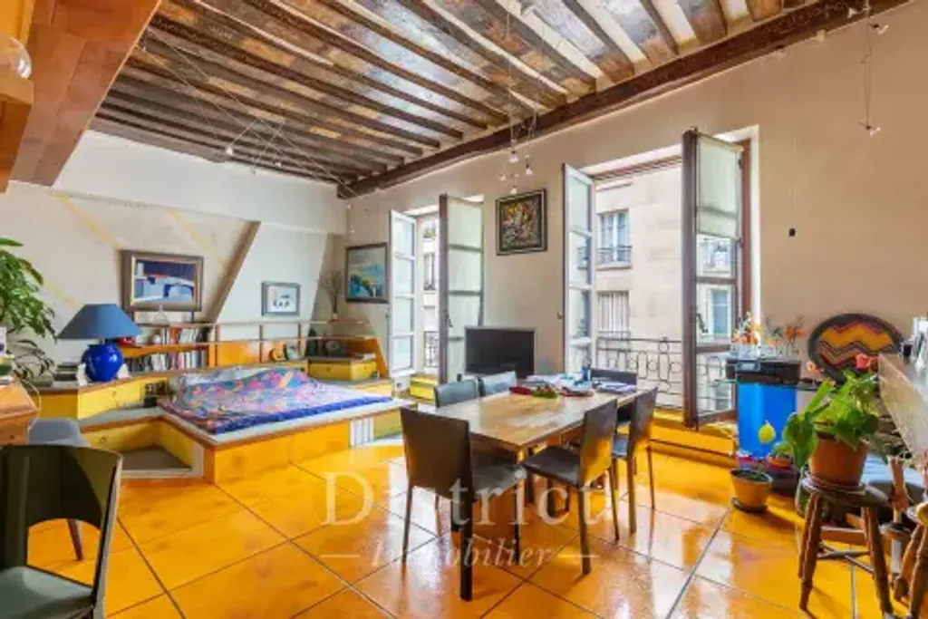 Achat appartement à vendre 3 pièces 65 m² - Paris 4ème arrondissement