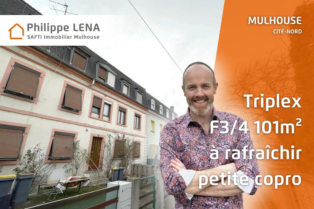 Achat triplex à vendre 5 pièces 101 m² - Mulhouse