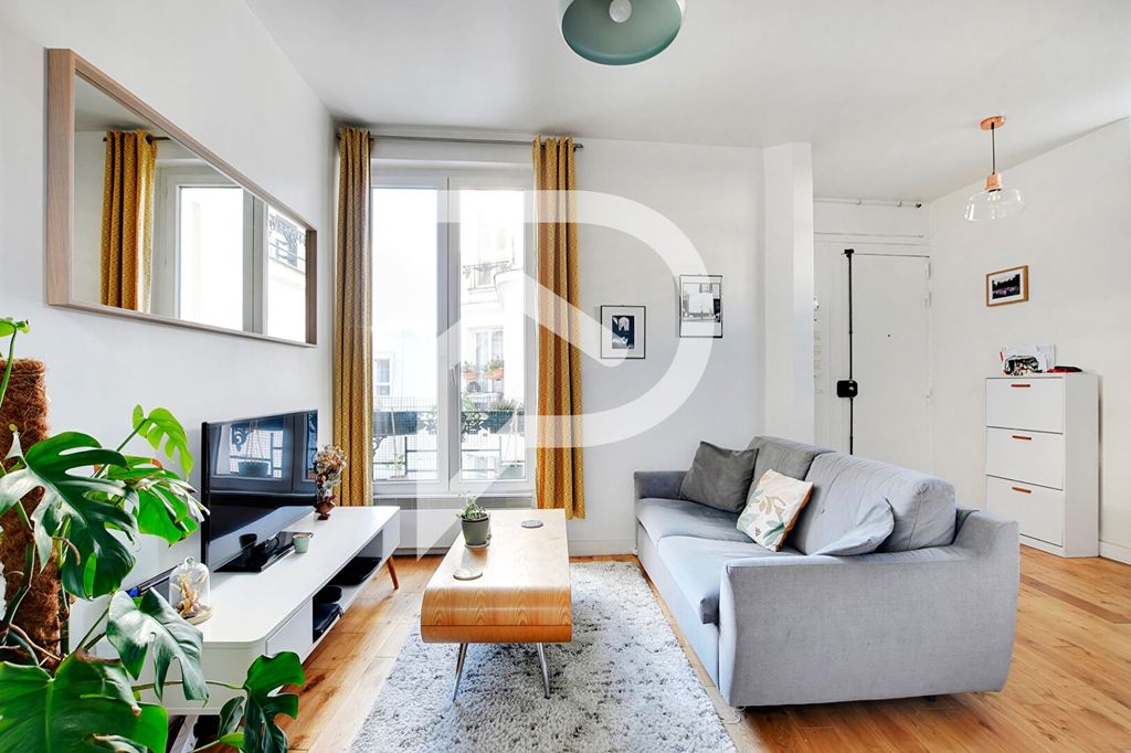 Achat appartement à vendre 2 pièces 44 m² - Paris 19ème arrondissement
