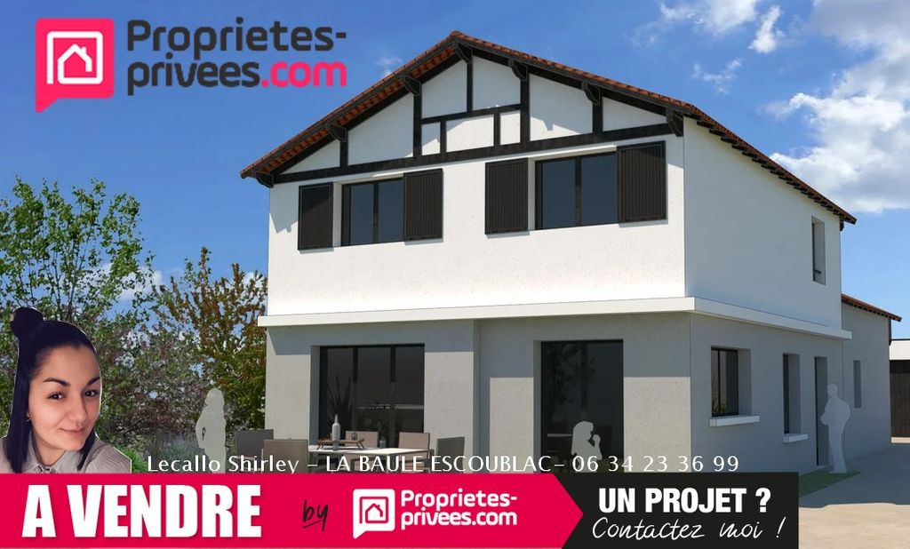 Achat maison à vendre 4 chambres 124 m² - La Baule-Escoublac