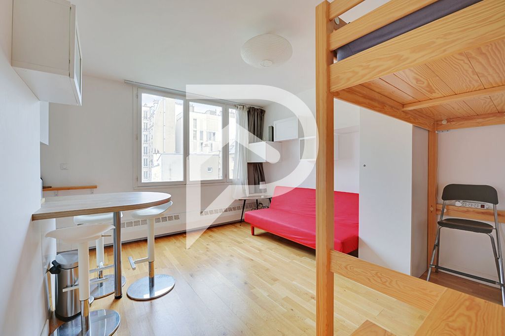 Achat studio à vendre 22 m² - Paris 19ème arrondissement