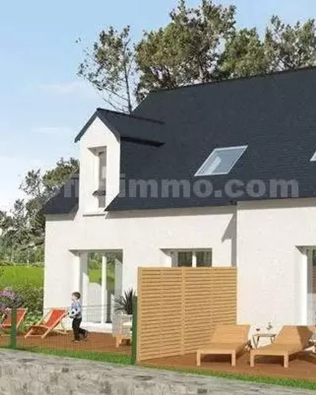 Achat maison à vendre 3 chambres 81 m² - Saint-Gildas-de-Rhuys